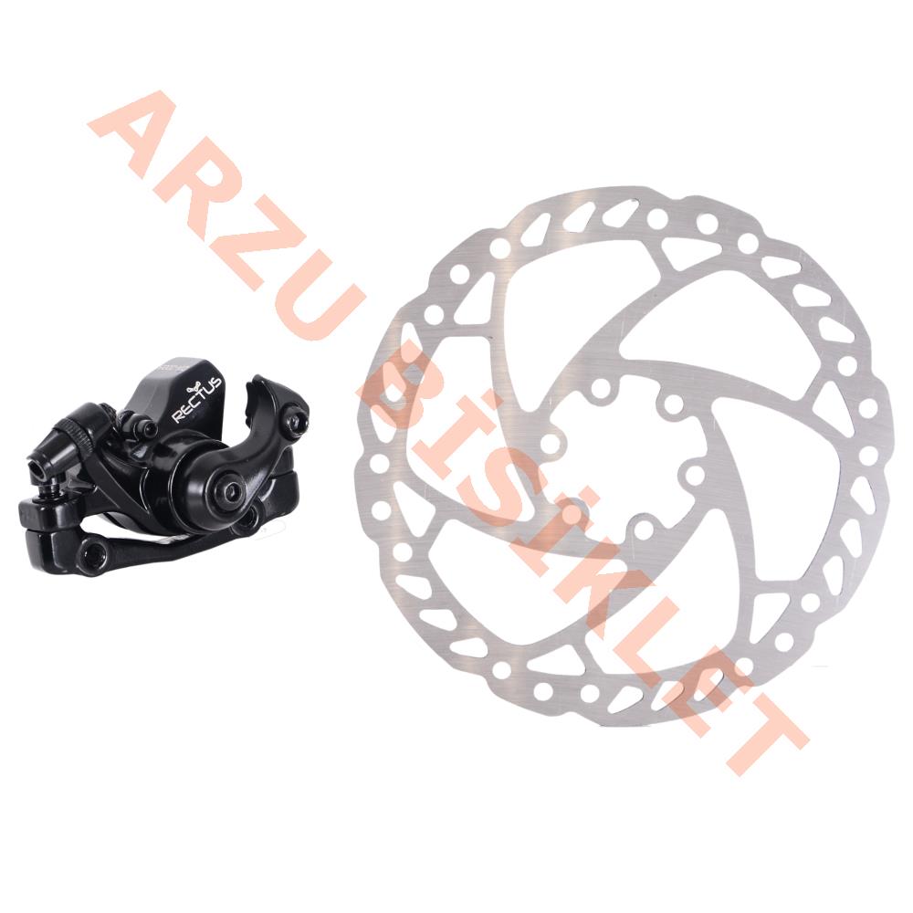 DİSK FREN ÖN + ROTOR [160MM] RECTUS  [LOGAN DX-2005]